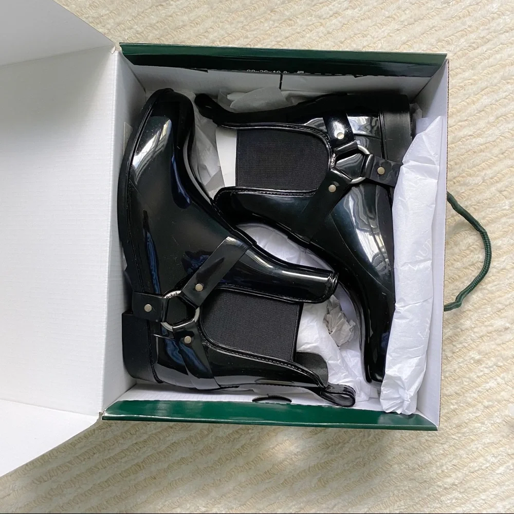 Ralph Lauren Tricia harness rain boots